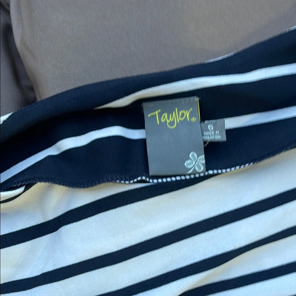 Black and White Ruched Wrap Sheath Dress